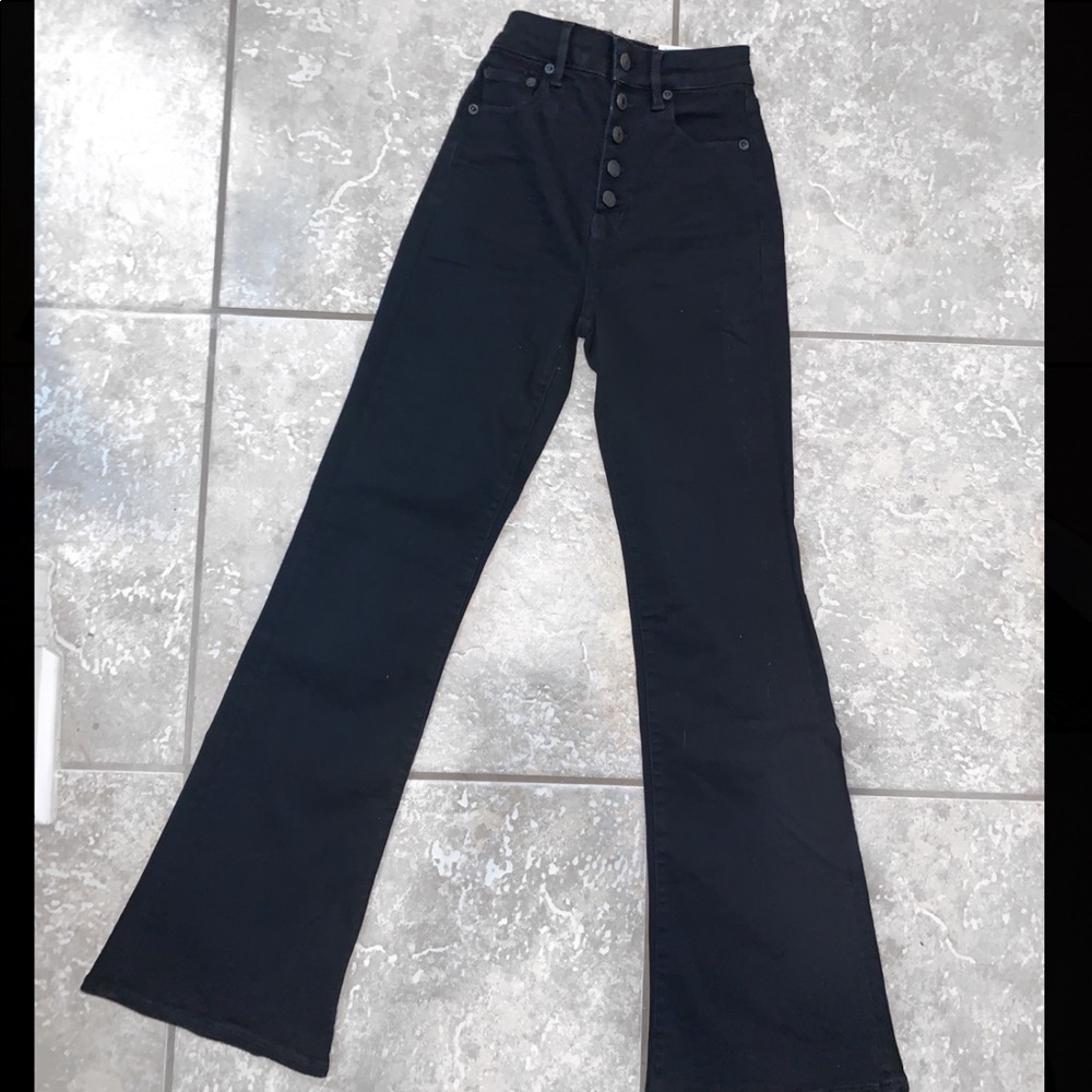 NWT Highest Rise Flare Next Level Stretch Jeans